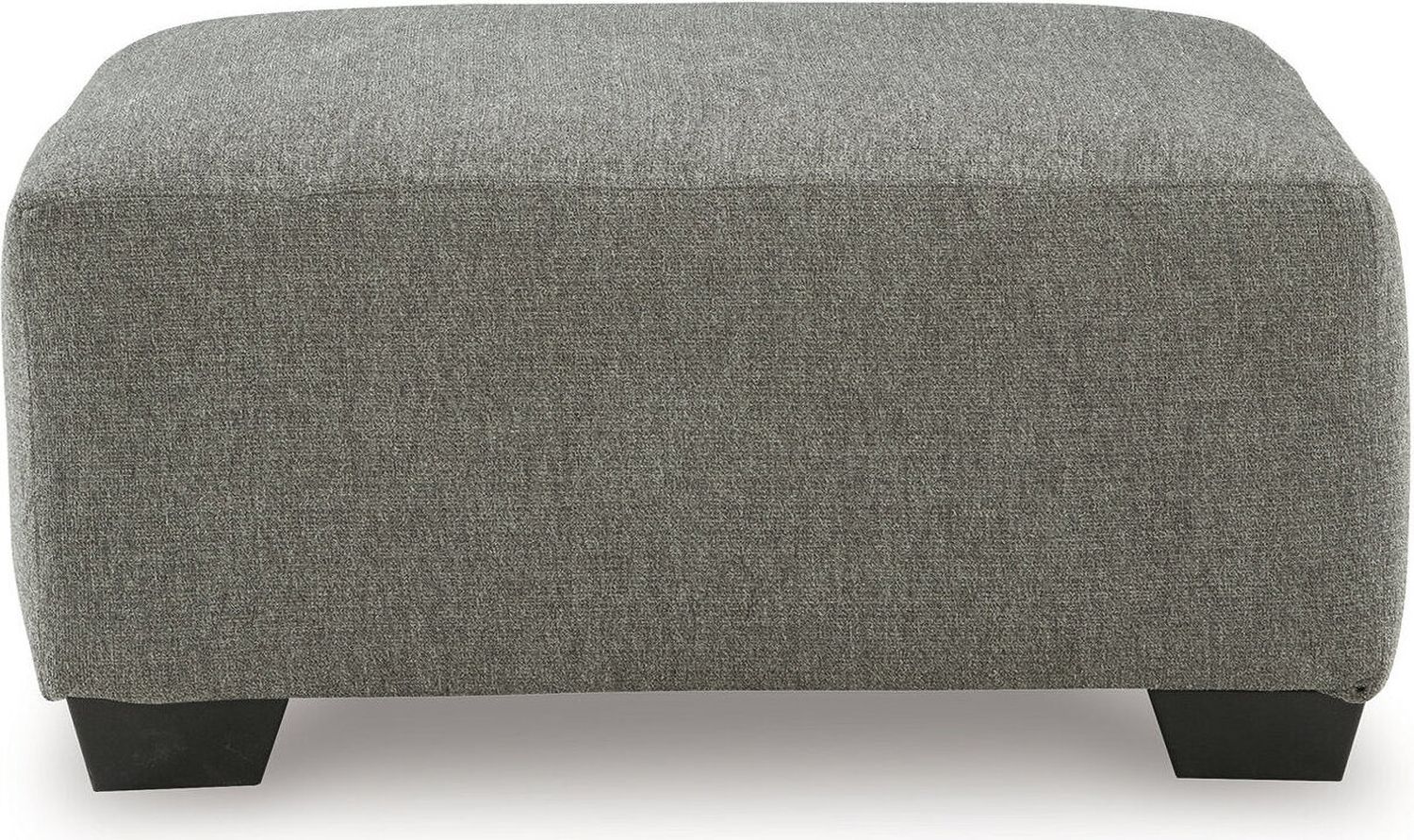 Revenna 3-Piece Sectional and Oversized Ottoman In Greystone NC48405U1