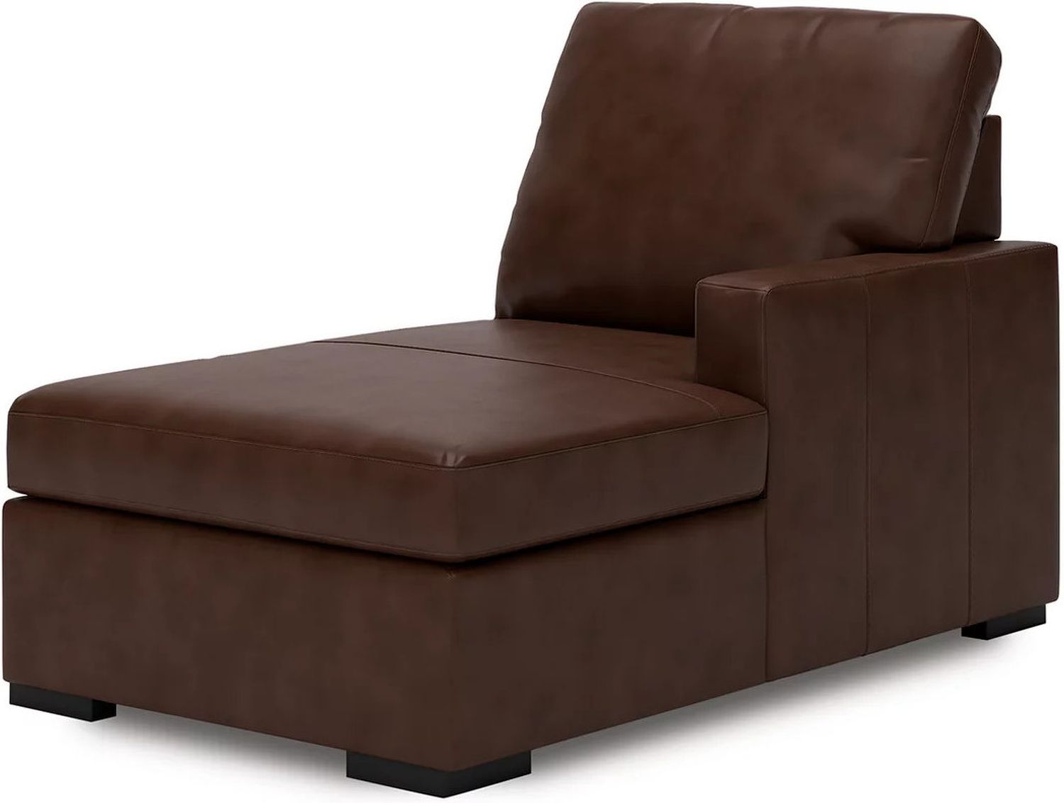 Dorracaster 3 Piece Sectional with Chaise In Coffee NC48504S1
