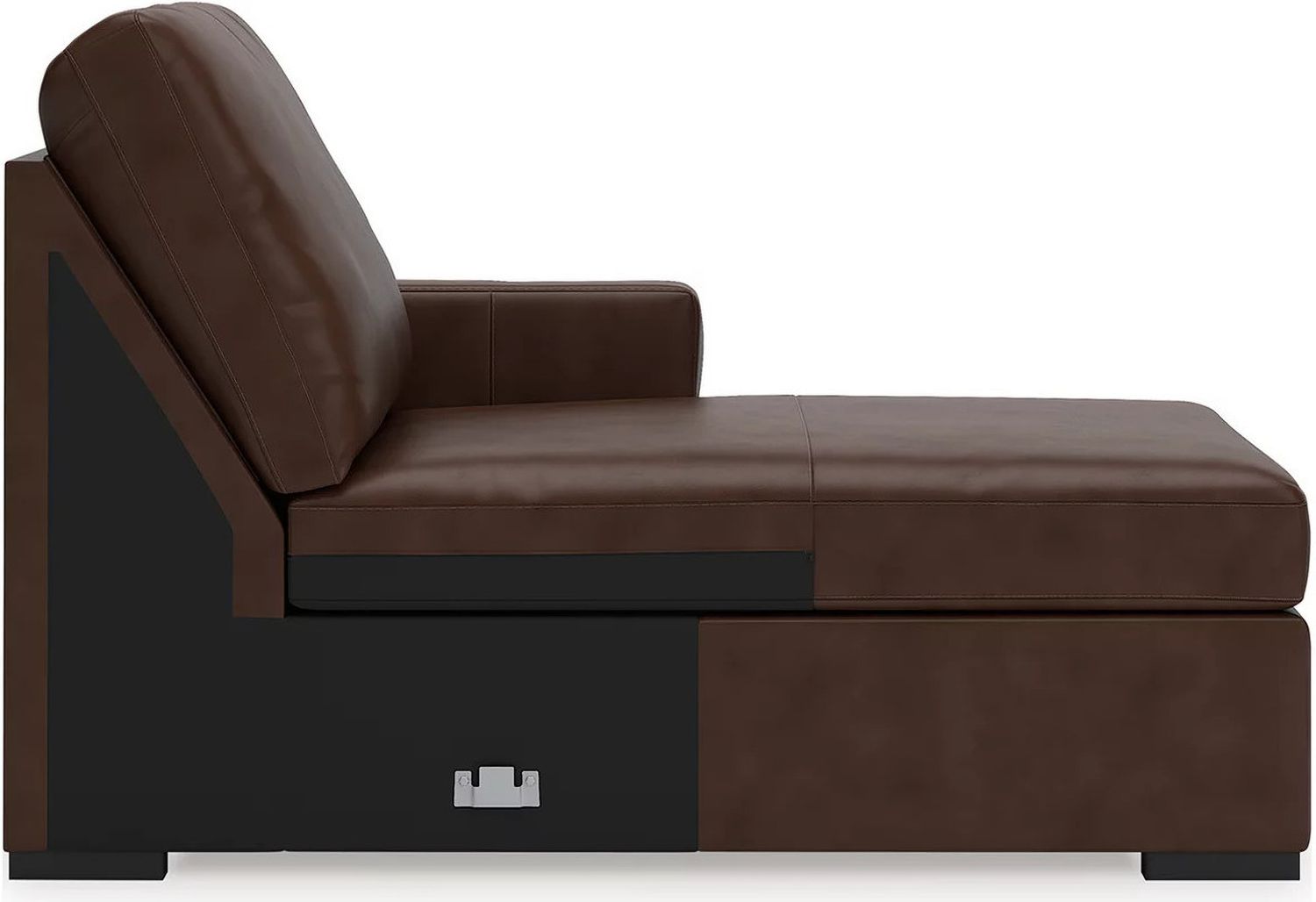 Dorracaster 3 Piece Sectional with Chaise In Coffee NC48504S1