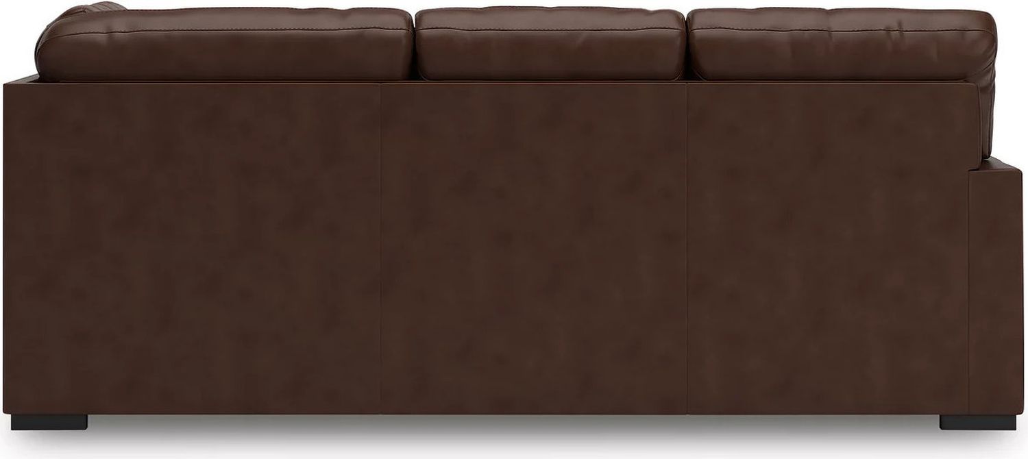 Dorracaster 3 Piece Sectional with Chaise In Coffee NC48504S1