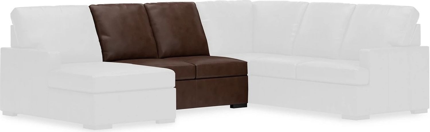 Dorracaster 3-Piece Sectional with Double Chaise In Coffee NC48504S3