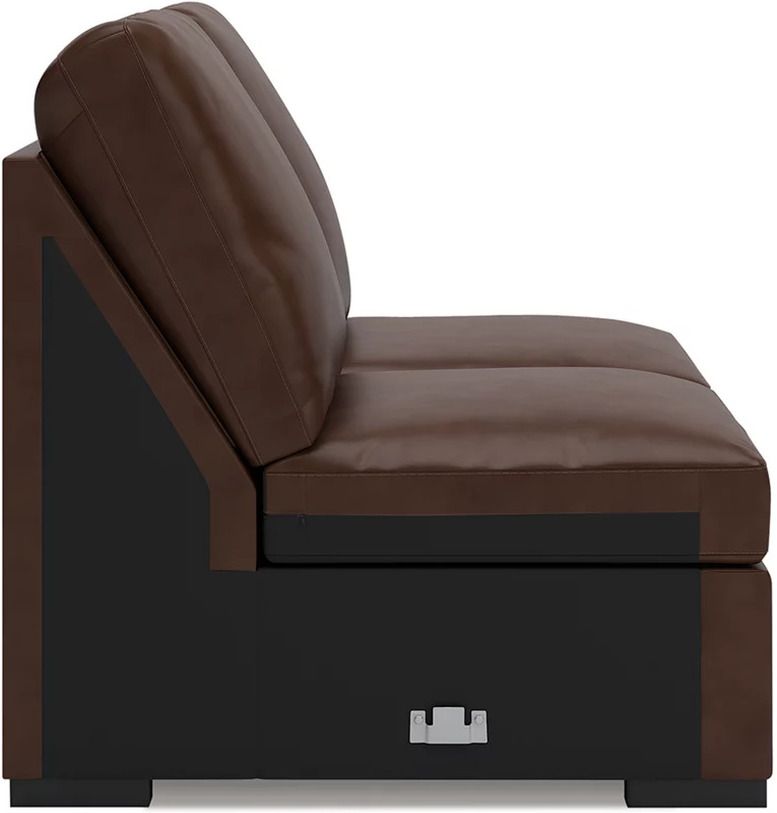 Dorracaster 3-Piece Sectional with Double Chaise In Coffee NC48504S3