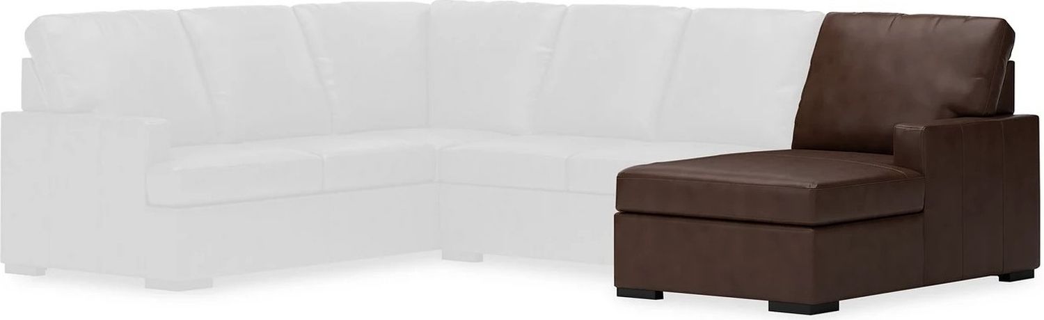 Dorracaster 3-Piece Sectional with Double Chaise In Coffee NC48504S3
