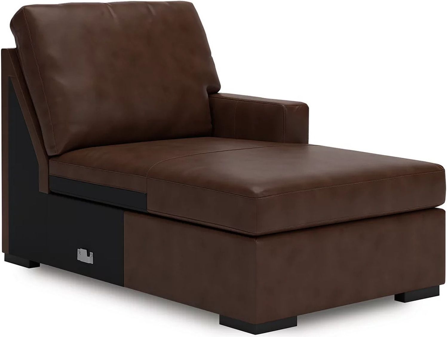 Dorracaster 3-Piece Sectional with Double Chaise In Coffee NC48504S3