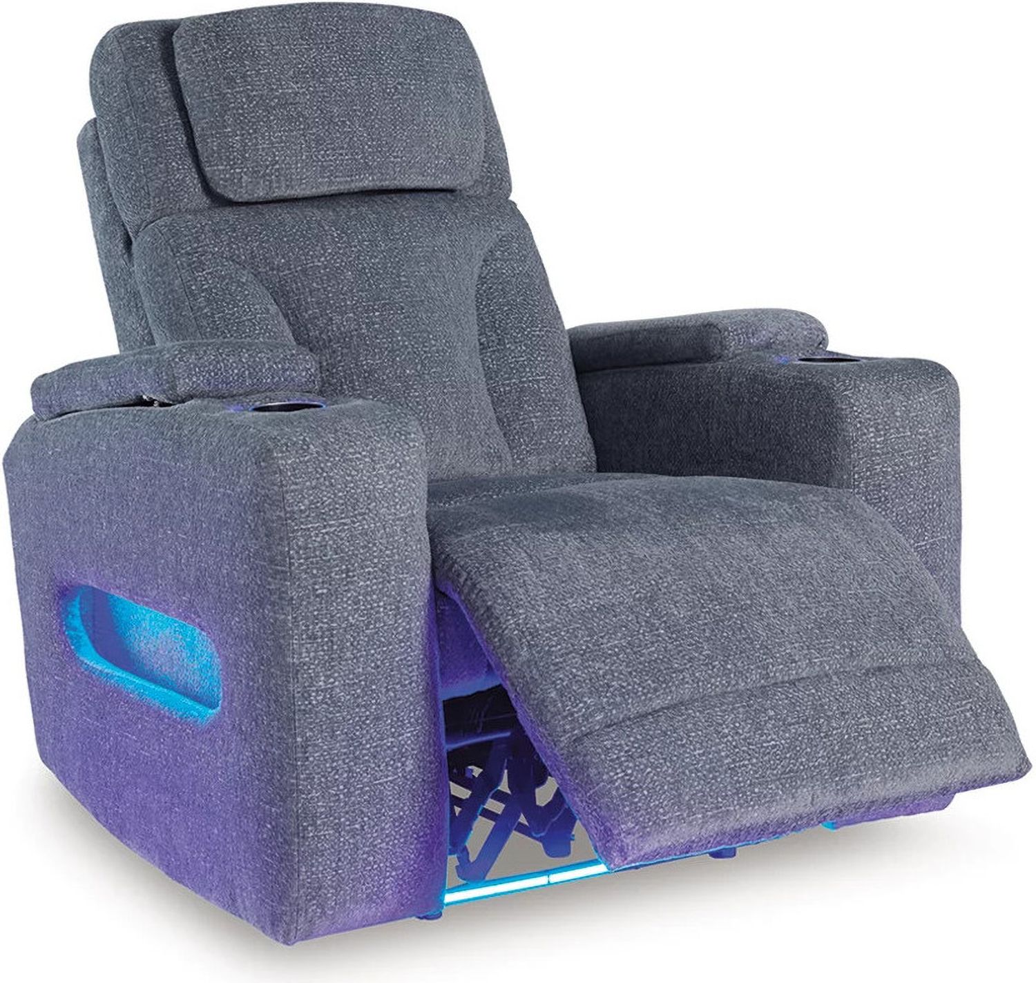 RiverTest Power Recliner In Steel NC4980213
