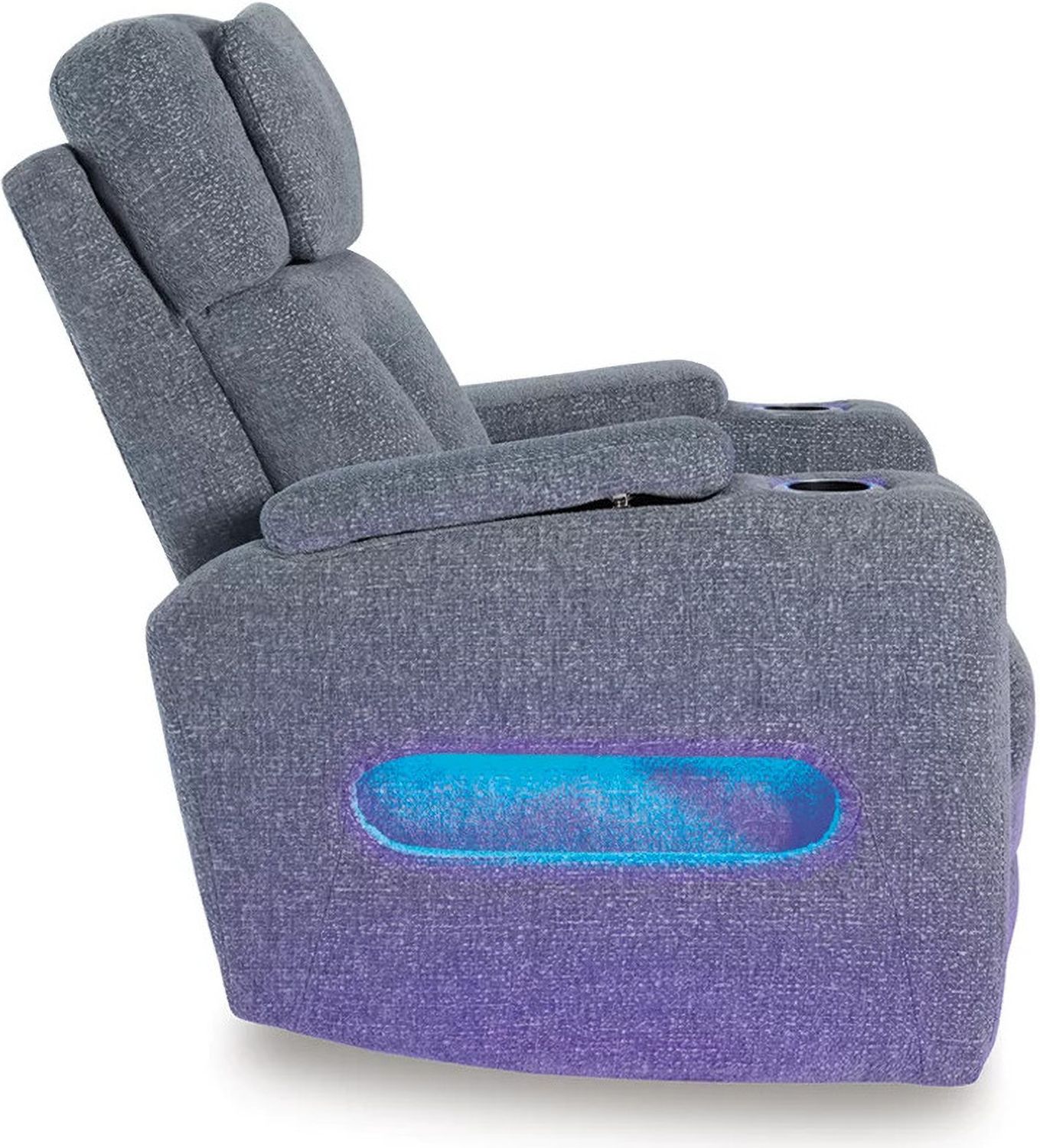 RiverTest Power Recliner In Steel NC4980213
