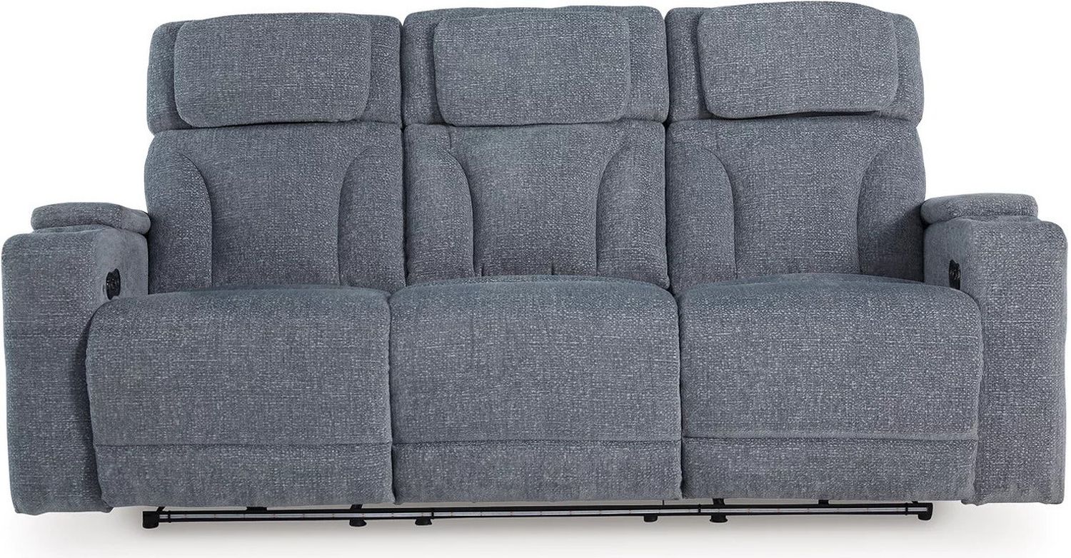 RiverTest Power Reclining Sofa In Steel NC4980215