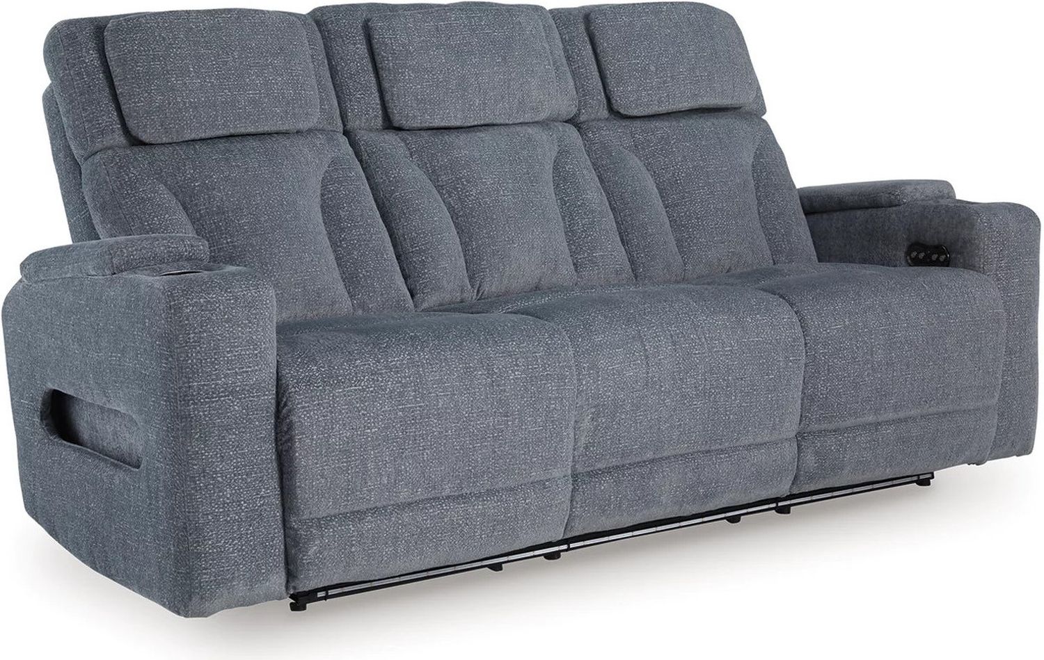 RiverTest Power Reclining Sofa In Steel NC4980215