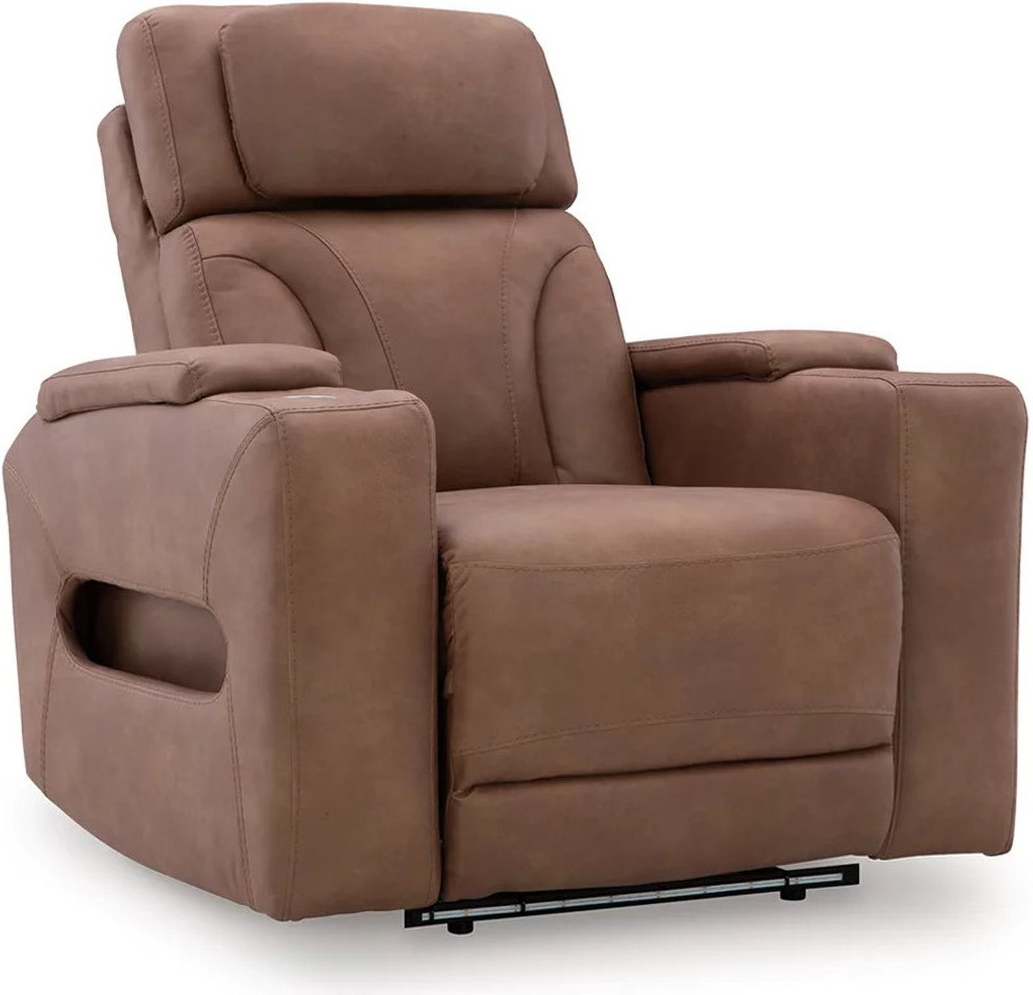 Wonder Waves Power Recliner In Caramel NC5010113