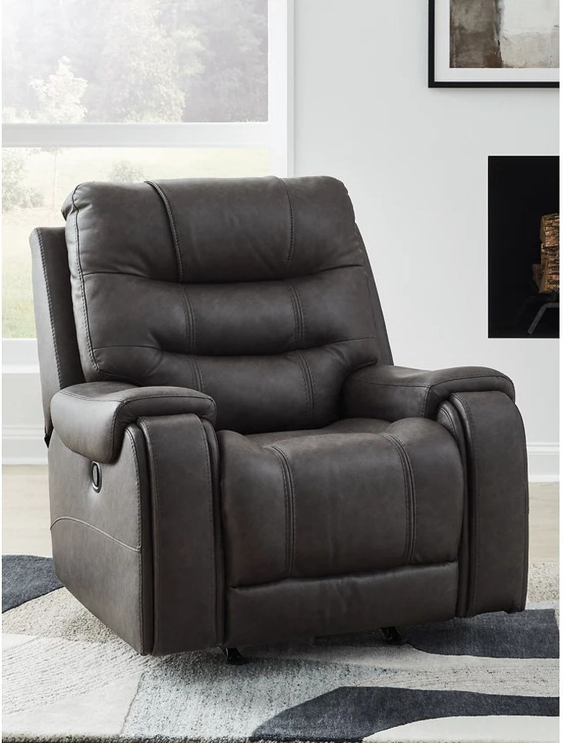 MakingMoves Recliner In Smoke NC5330625