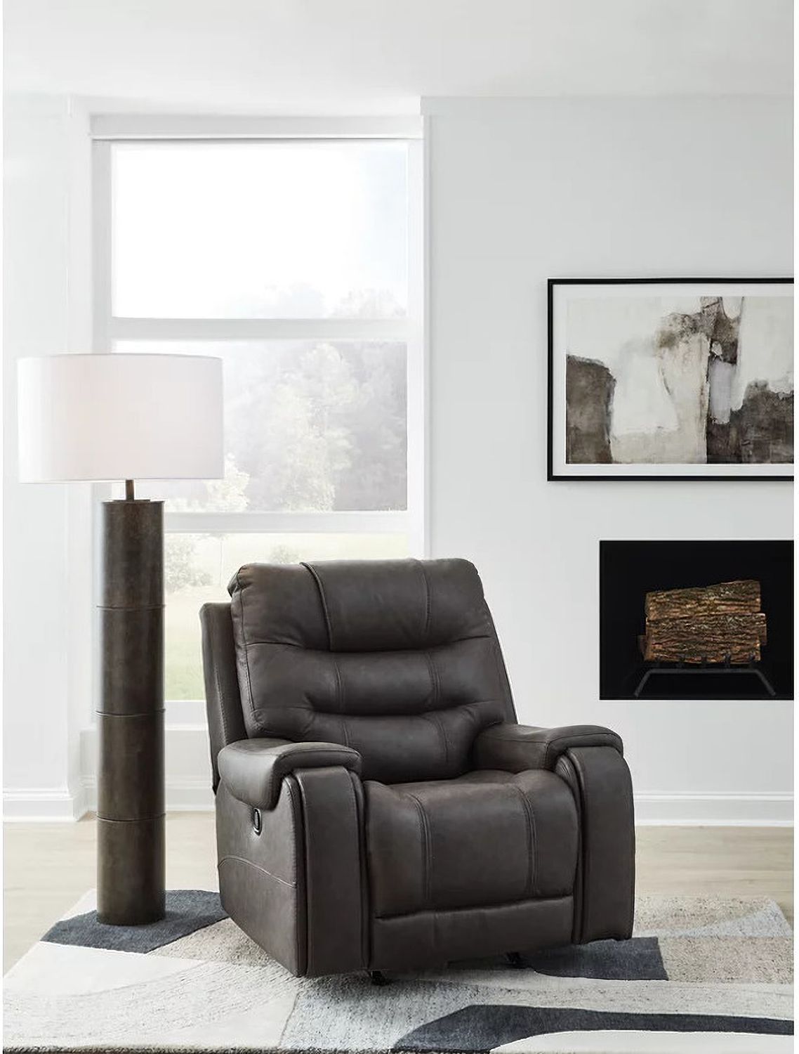MakingMoves Recliner In Smoke NC5330625