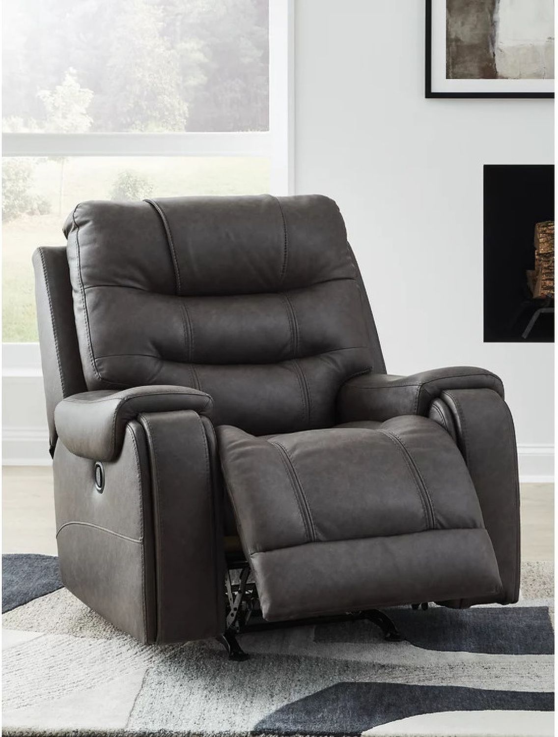 MakingMoves Recliner In Smoke NC5330625