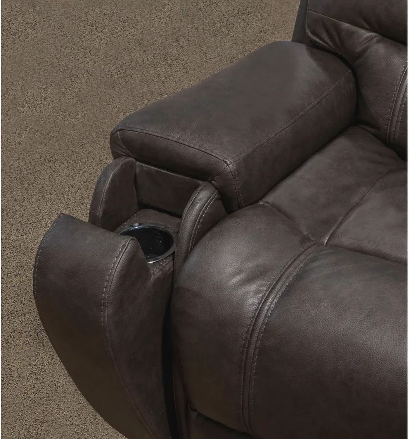 MakingMoves Recliner In Smoke NC5330625