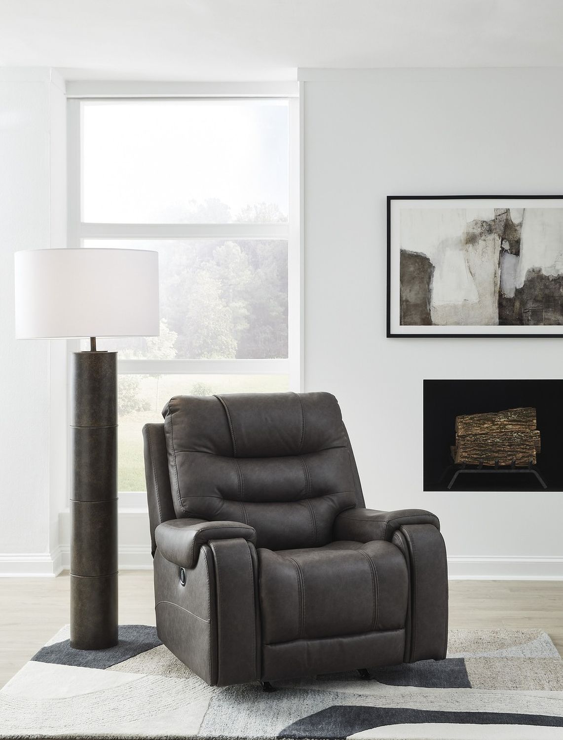 MakingMoves Recliner In Smoke NC5330625