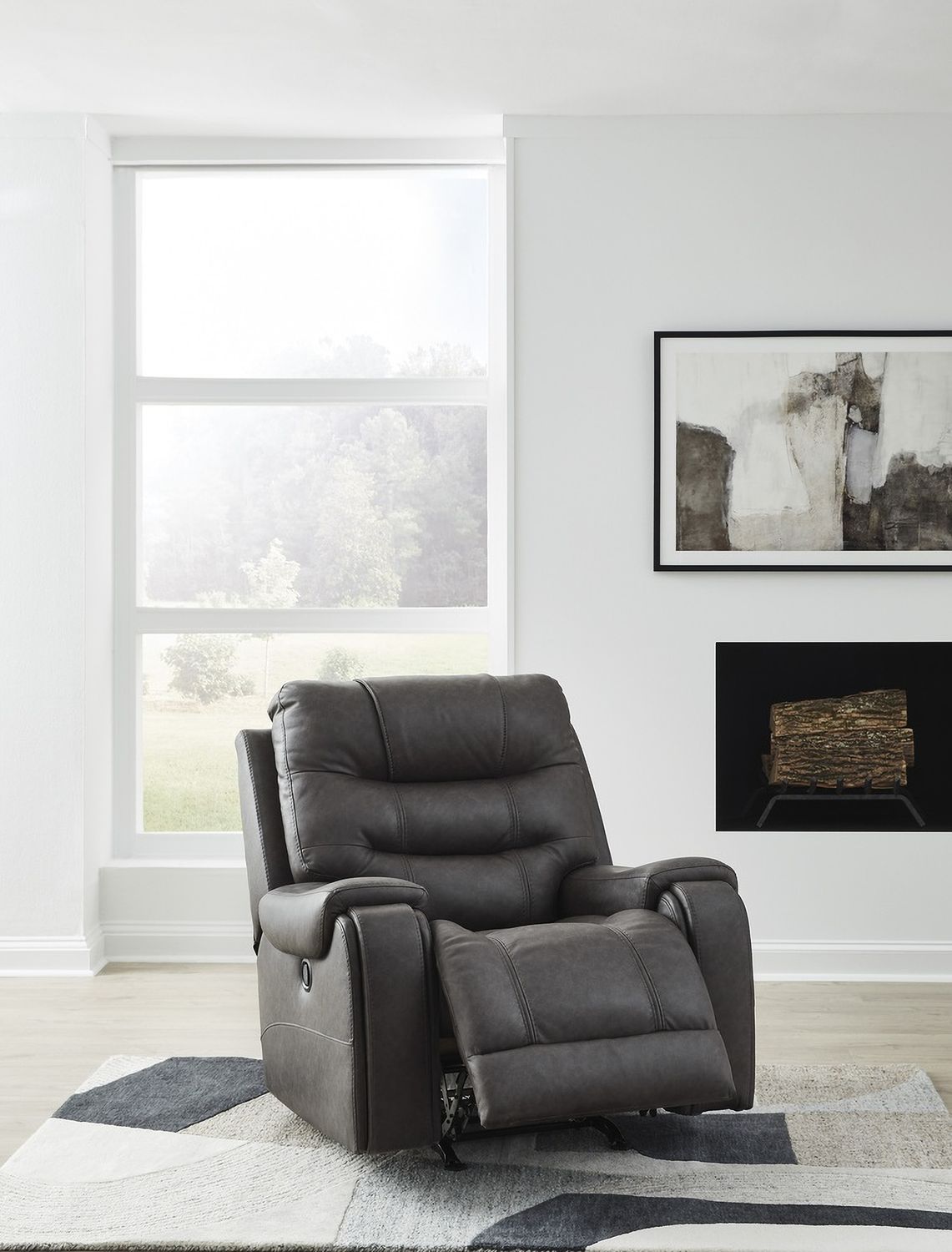 MakingMoves Recliner In Smoke NC5330625