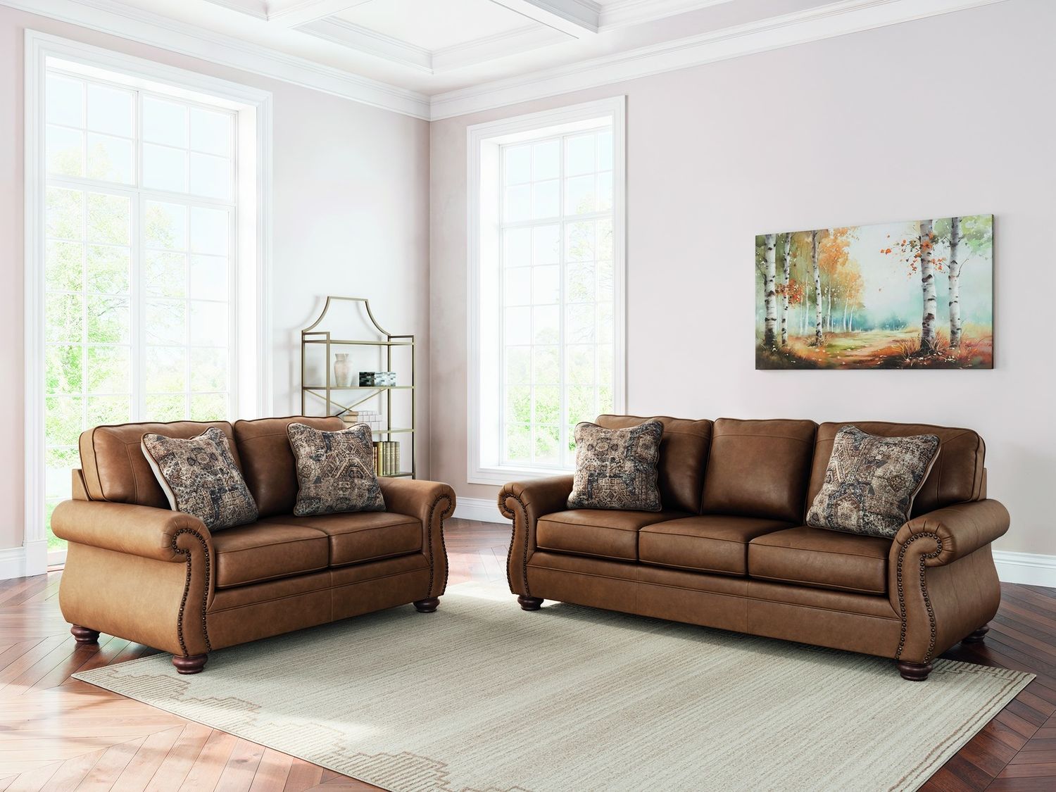 Chatterton Loveseat In Earth NC5590235