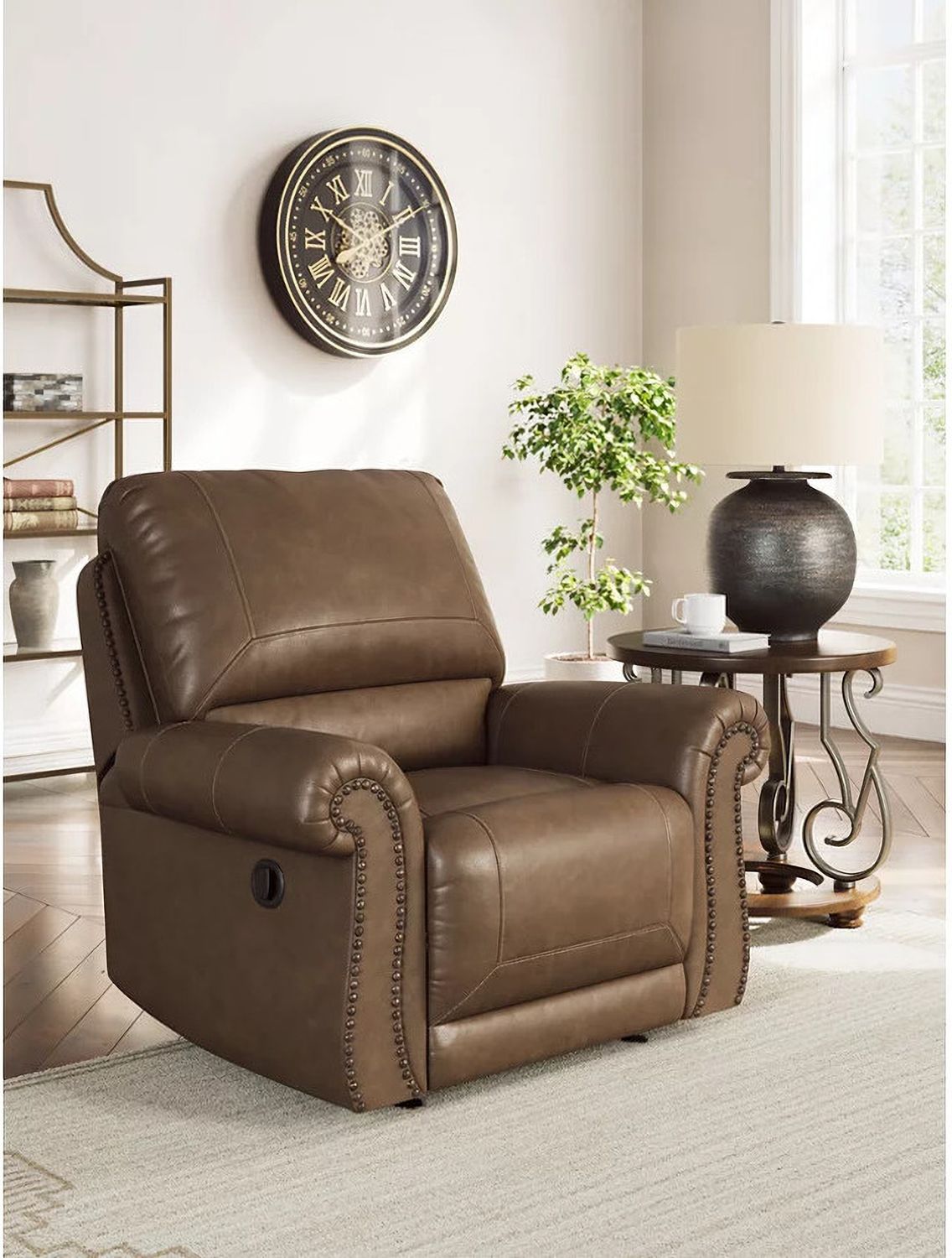 Chatterton Swivel Glider Recliner In Earth NC5590261