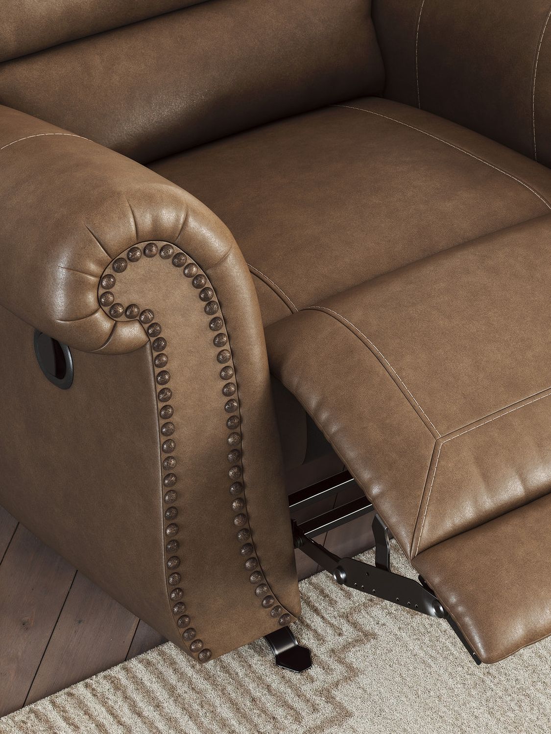 Chatterton Swivel Glider Recliner In Earth NC5590261