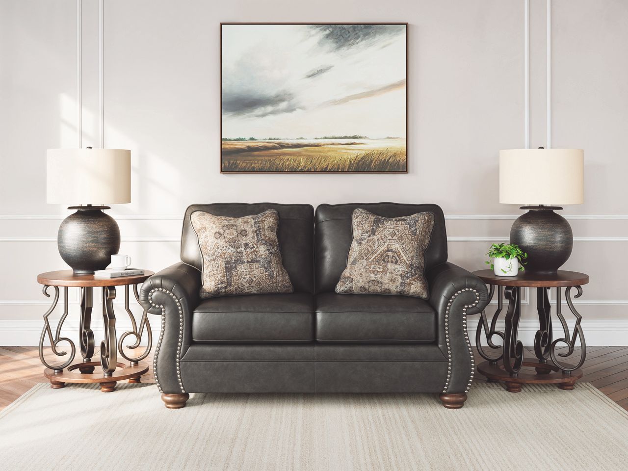 Chatterton Loveseat In Granite NC5590335