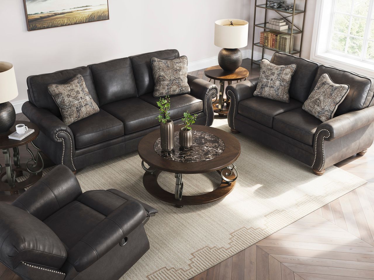 Chatterton Queen Sofa Sleeper In Granite NC5590339