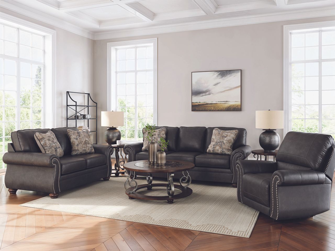 Chatterton Queen Sofa Sleeper In Granite NC5590339
