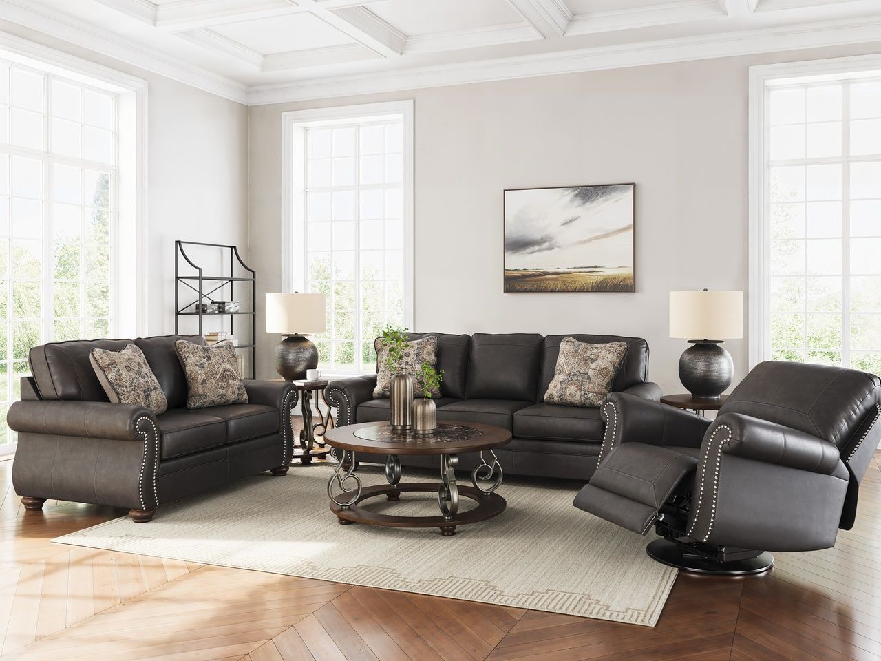 Chatterton Queen Sofa Sleeper In Granite NC5590339