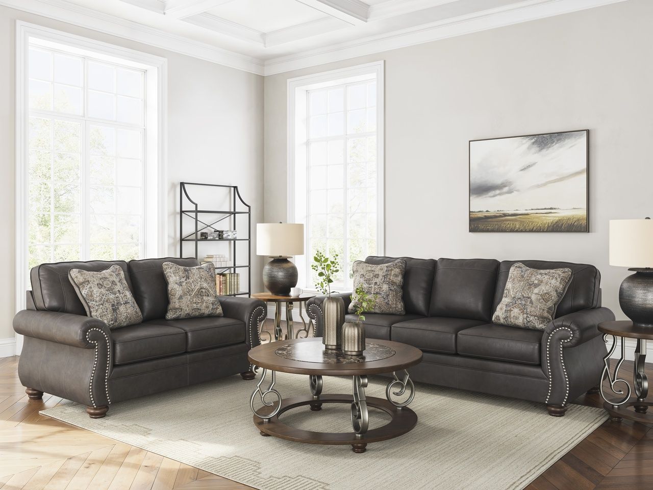 Chatterton Queen Sofa Sleeper In Granite NC5590339
