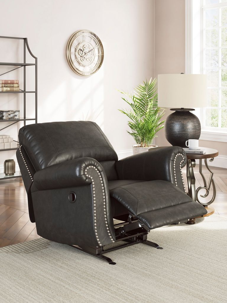Chatterton Swivel Glider Recliner In Granite NC5590361