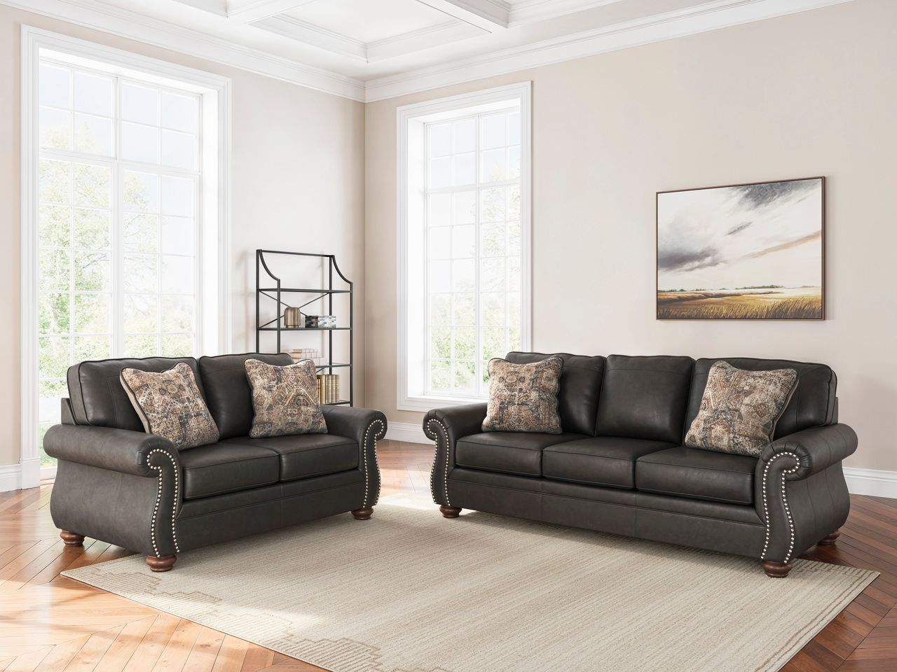 Chatterton Living Room Set In Granite NC55903U1