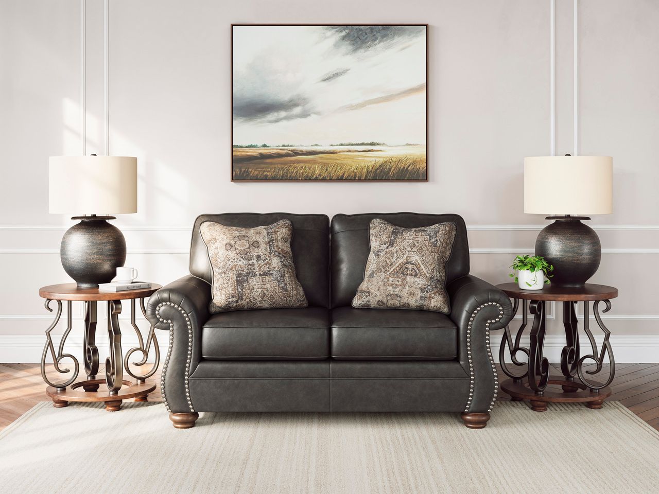Chatterton Living Room Set In Granite NC55903U1