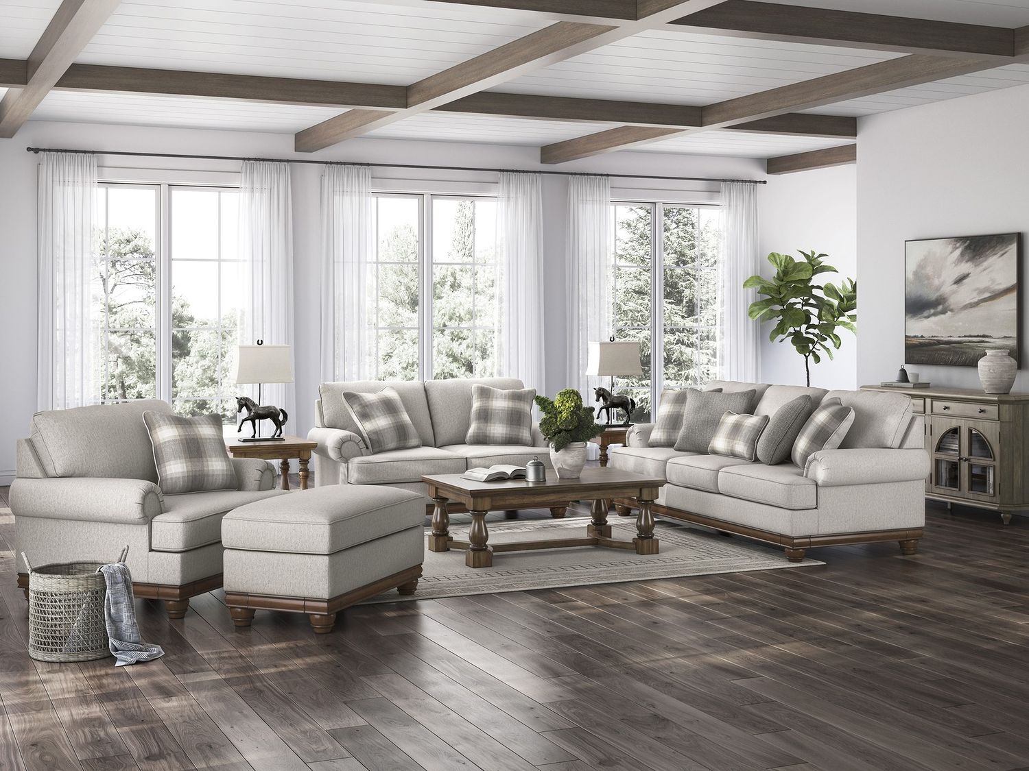 Meadowview Oversized Chair In Sandstone NC5680323