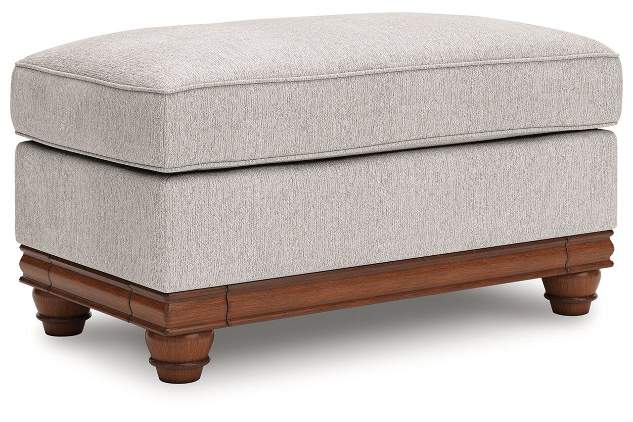 Meadowview Oversized Chair and Ottoman In Sandstone NC56803U4