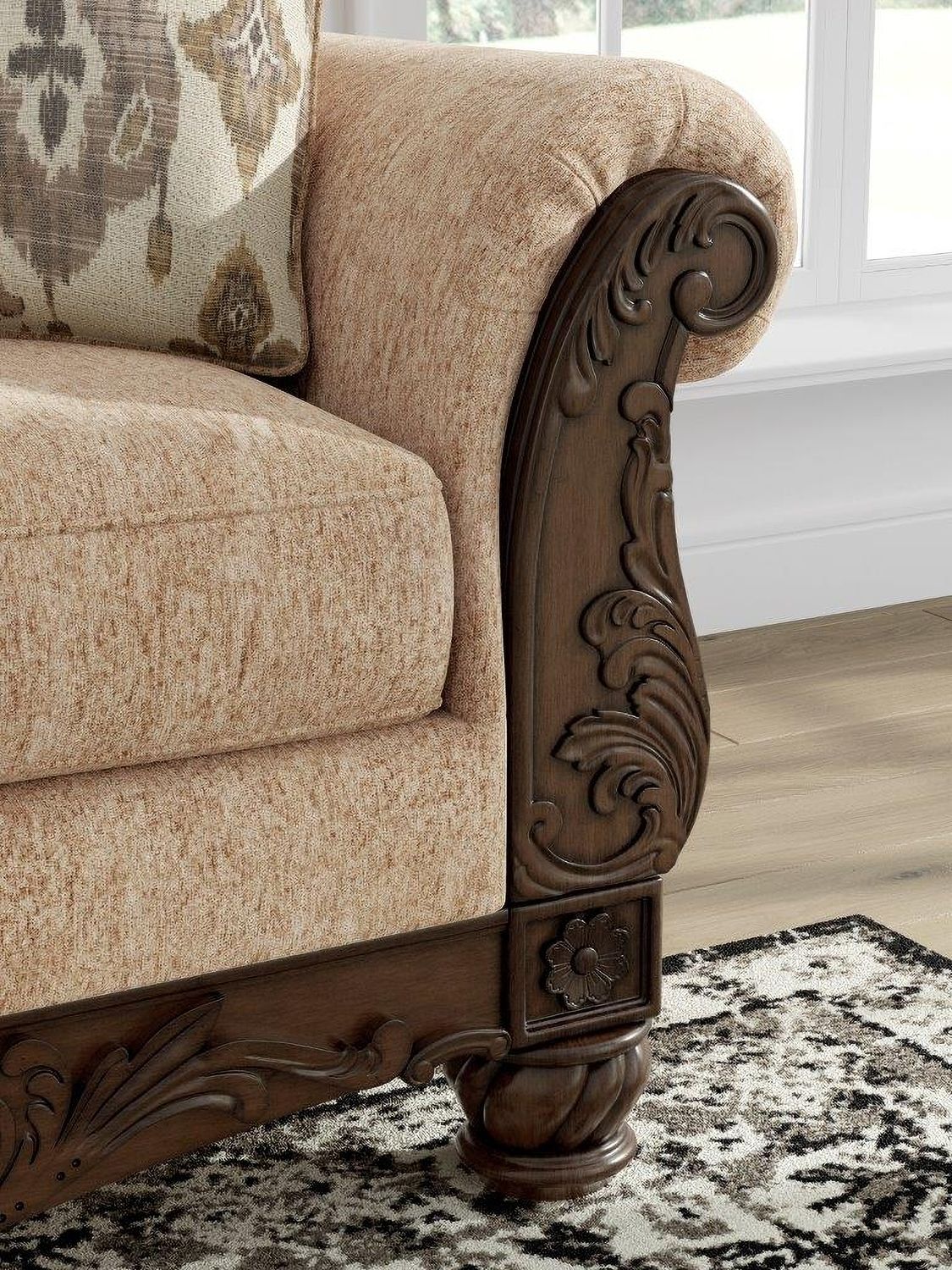 Havenworth Loveseat In Gold NC5790535