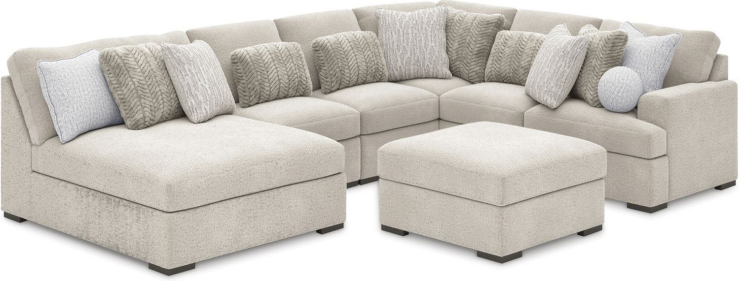 Cuddlesome Oversized Accent Ottoman In Arctic NC5910608