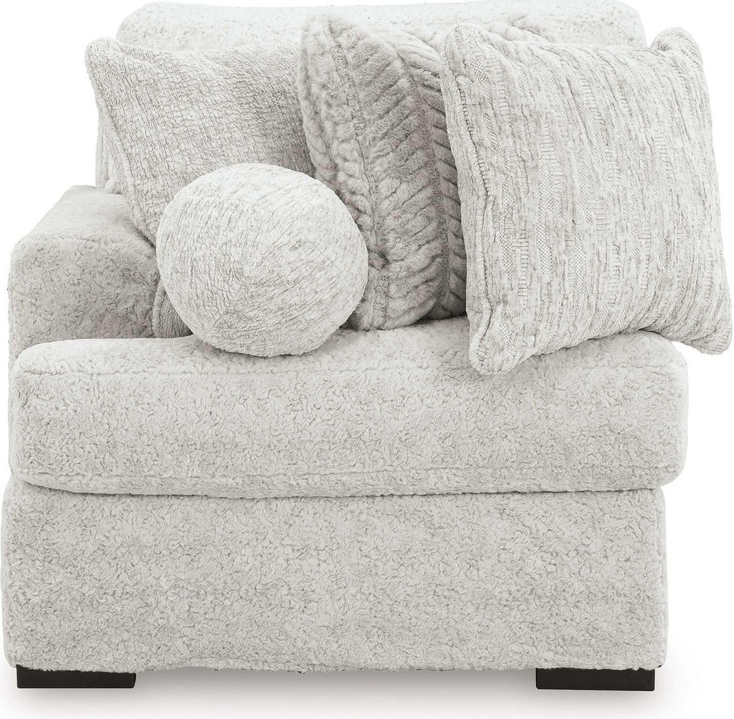 Cuddlesome 3-Piece LAF Sectional with Chaise In Arctic NC59106S1