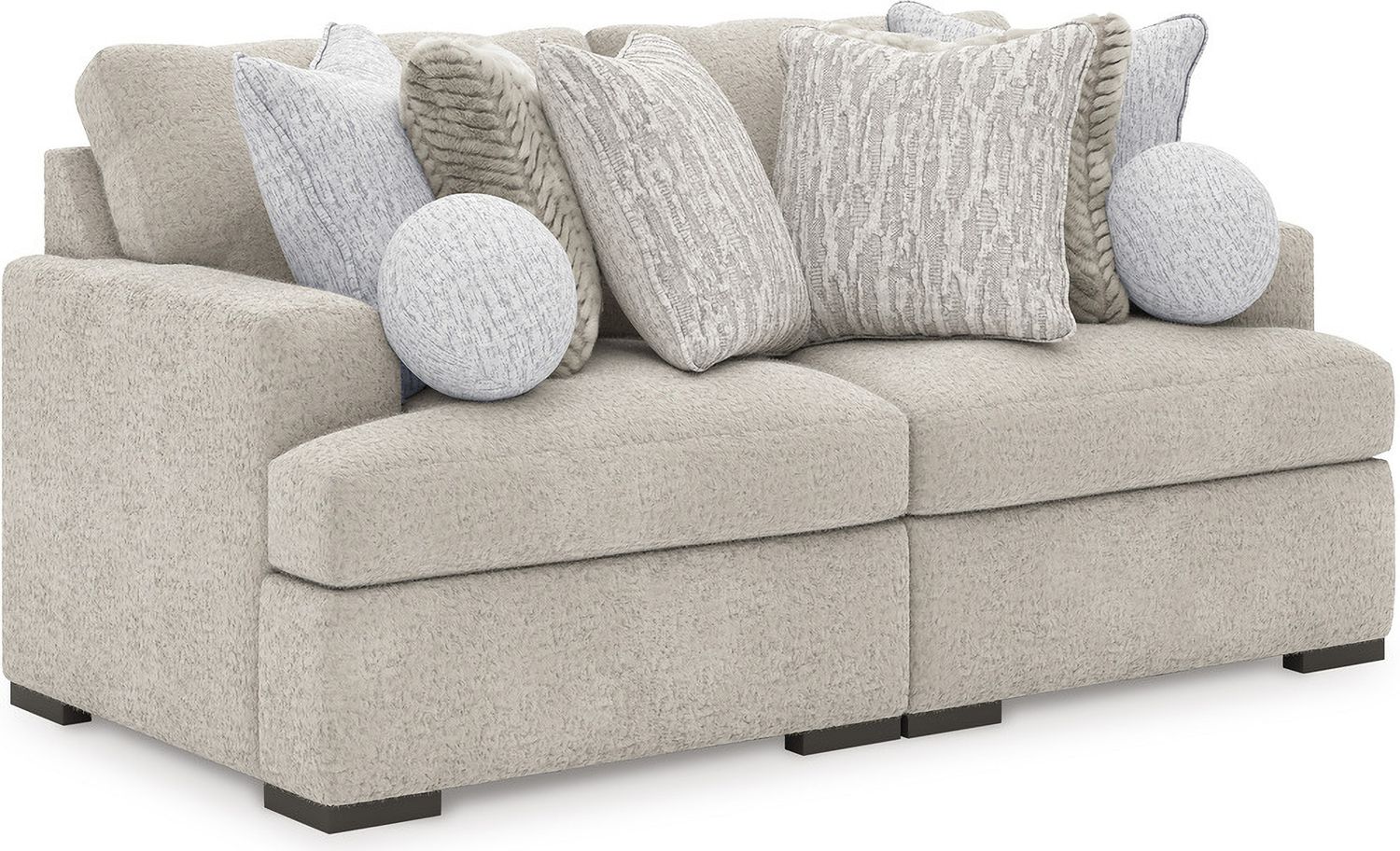 Cuddlesome 3-Piece LAF Sectional with Chaise In Arctic NC59106S1