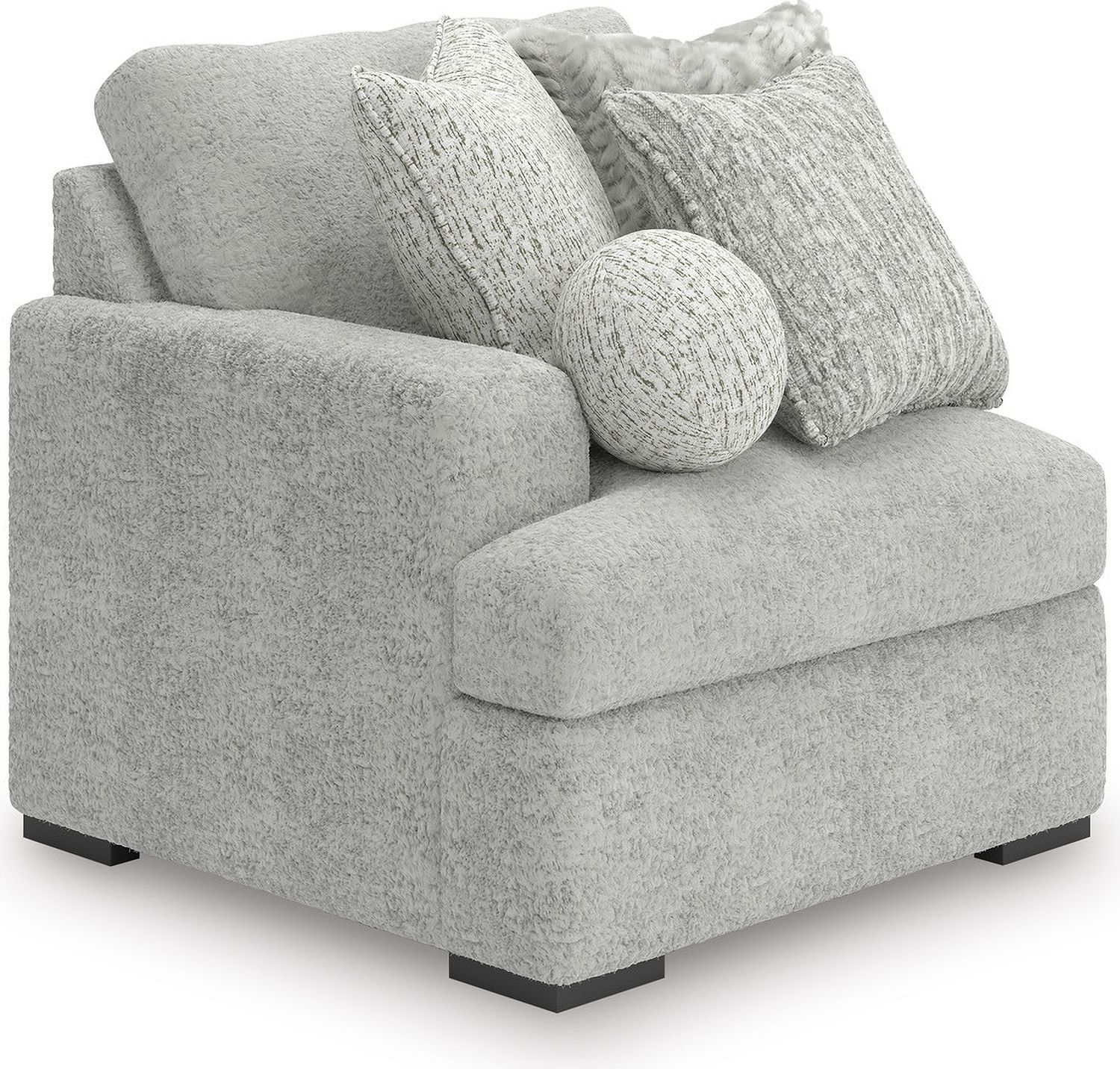 Cuddlesome 10-Piece Sectional with Ottoman In Arctic NC59106S10
