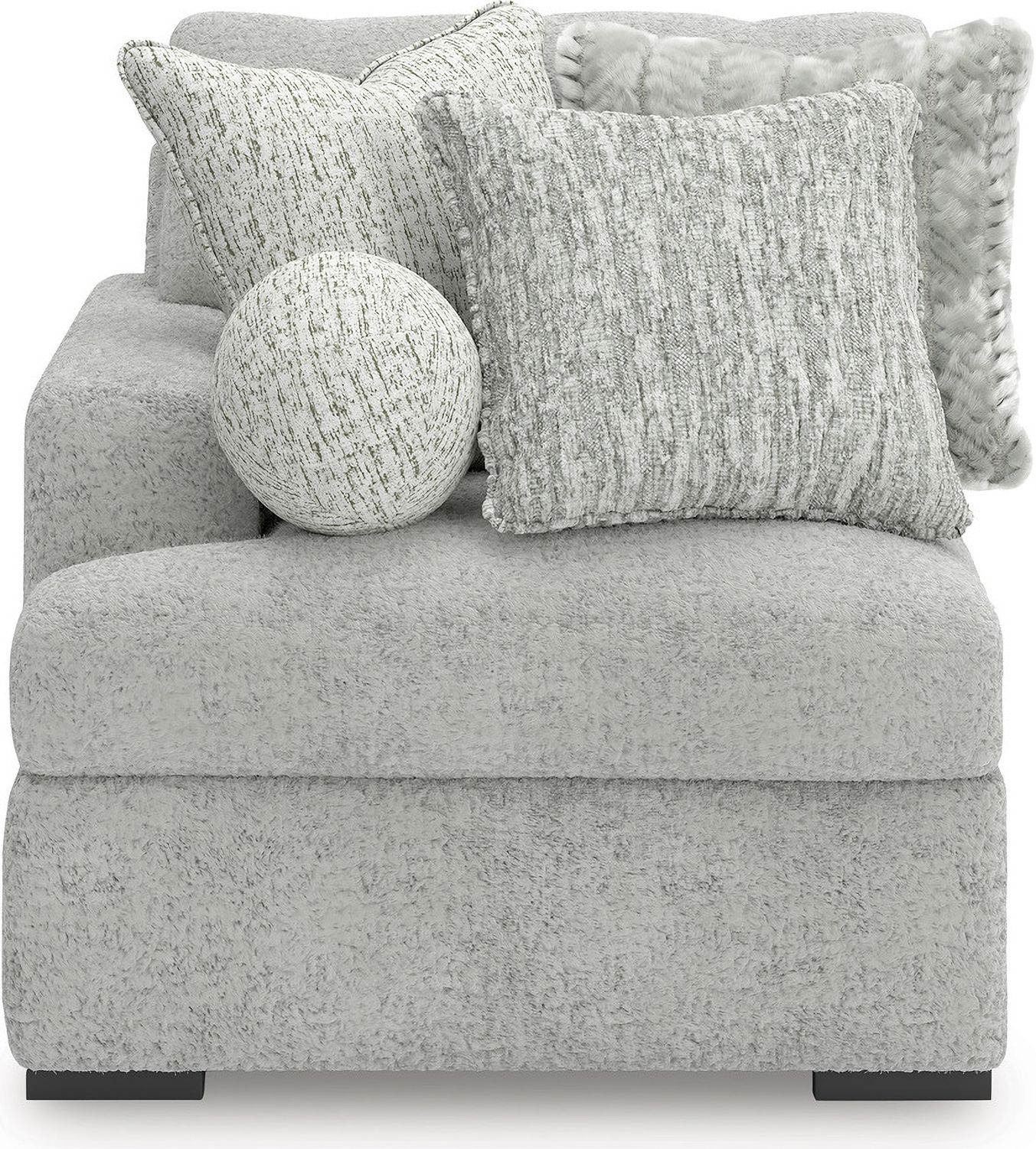 Cuddlesome 10-Piece Sectional with Ottoman In Arctic NC59106S10