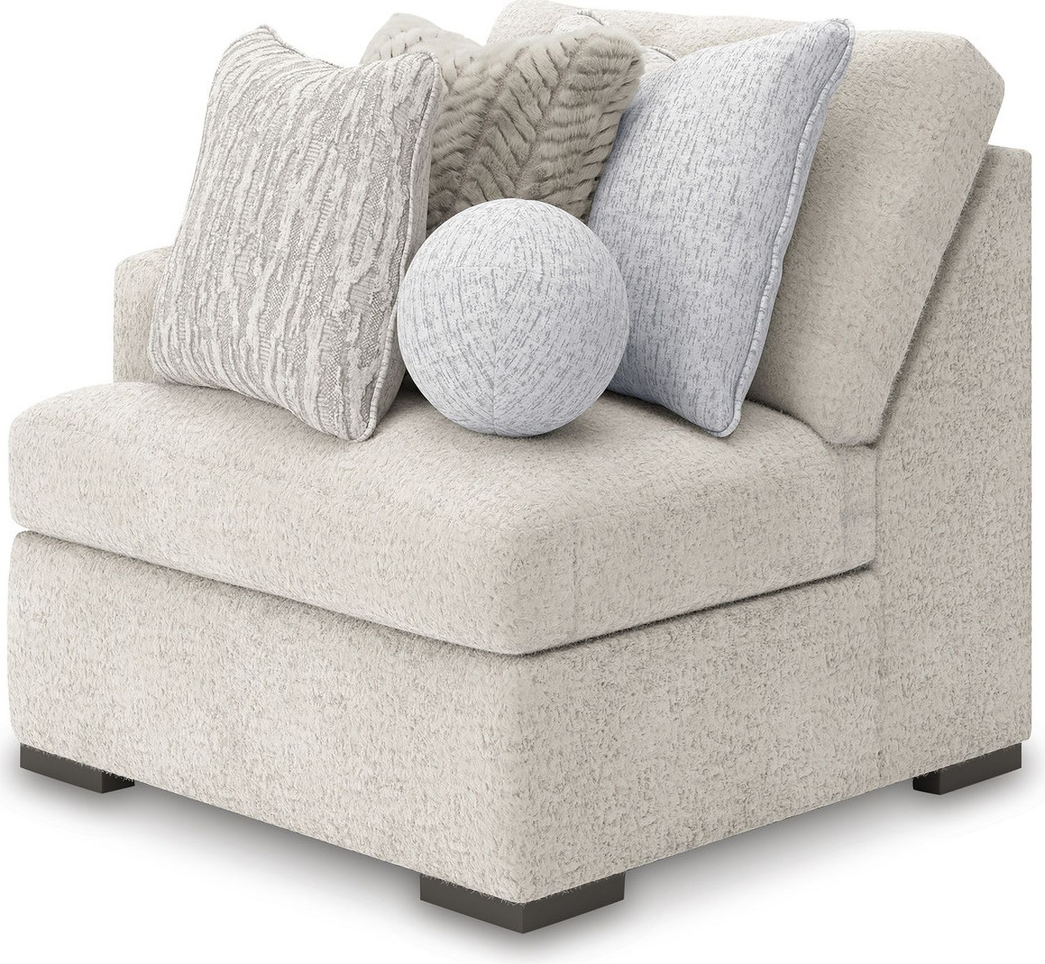 Cuddlesome 10-Piece Sectional with Ottoman In Arctic NC59106S10