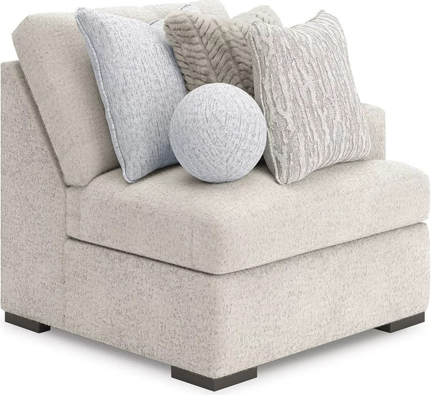 Cuddlesome 10-Piece Sectional with Ottoman In Arctic NC59106S10