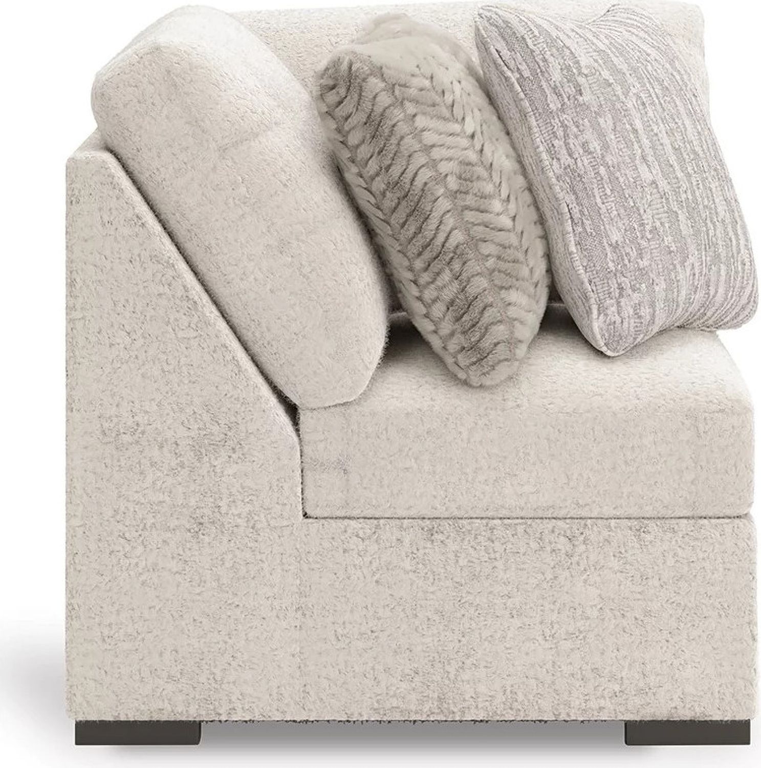 Cuddlesome 10-Piece Sectional with Ottoman In Arctic NC59106S10