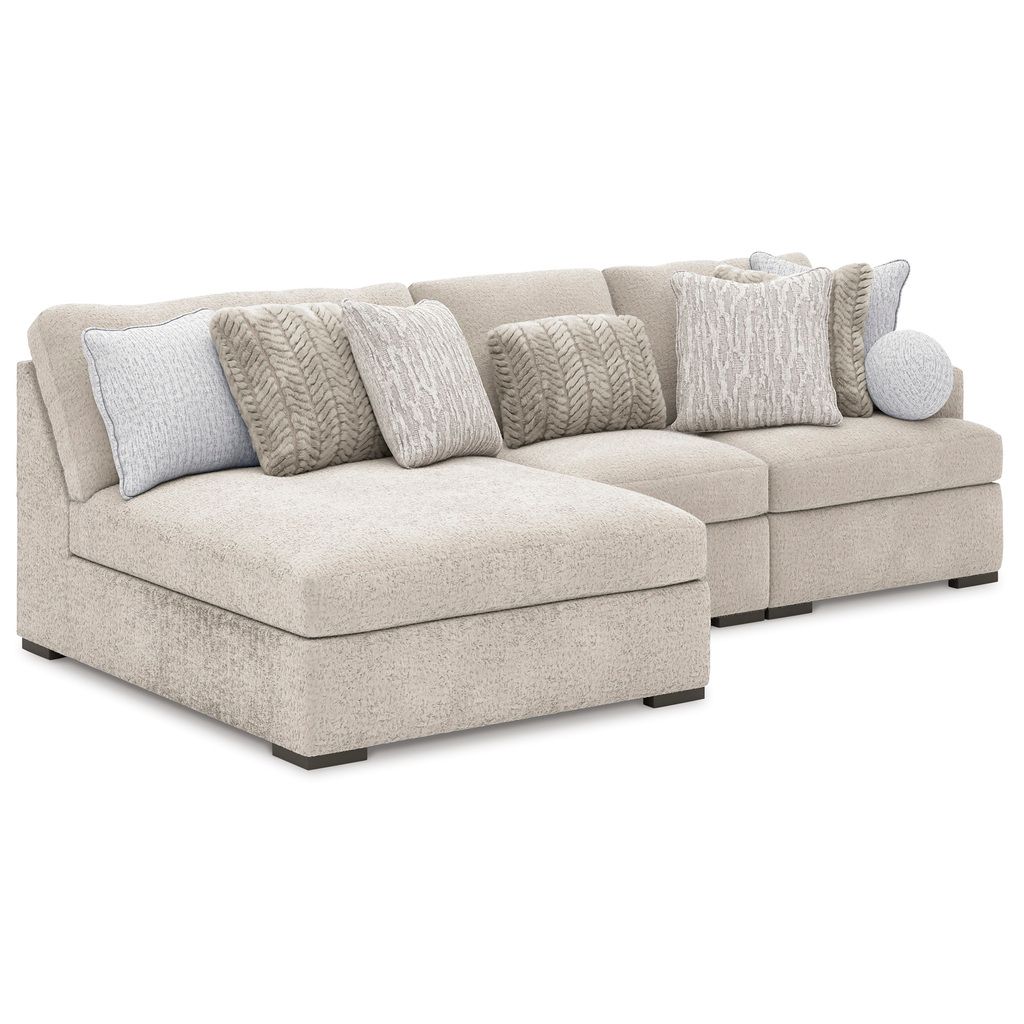Cuddlesome 5-Piece Sectional with Chaise In Arctic NC59106S11