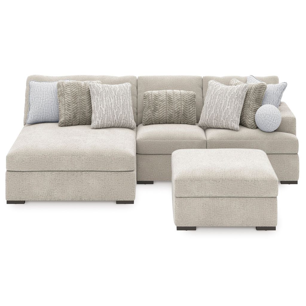 Cuddlesome 5-Piece Sectional with Chaise In Arctic NC59106S11