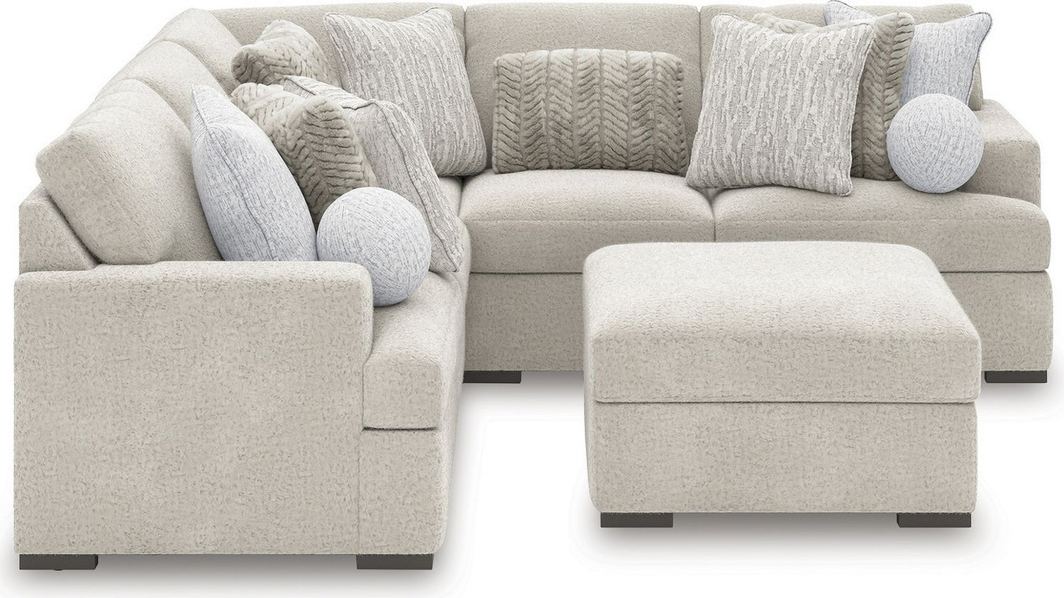Cuddlesome 5-Piece Sectional In Arctic NC59106S2