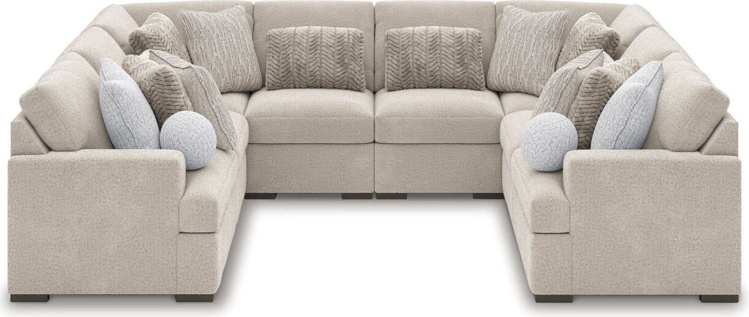Cuddlesome 8-Piece Sectional In Arctic NC59106S6