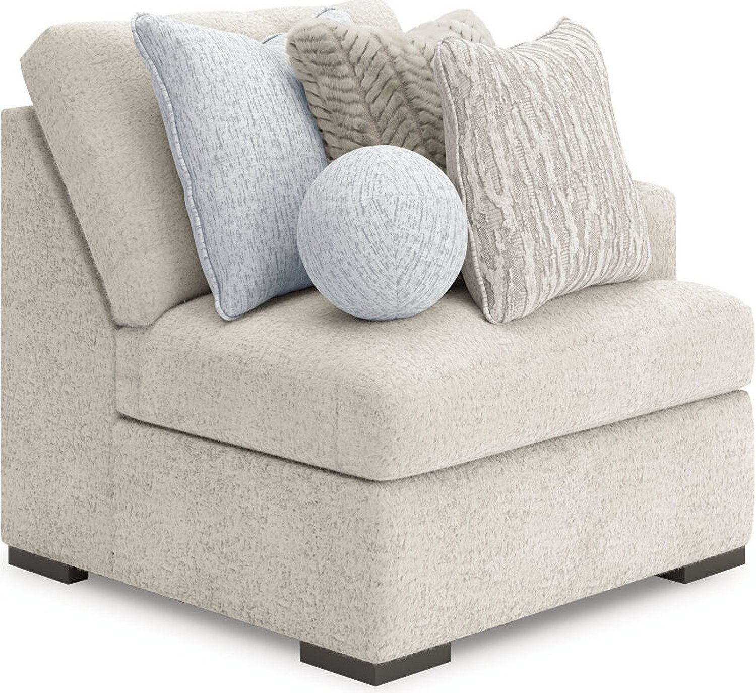 Cuddlesome 6-Piece RAF Sectional with Chaise In Arctic NC59106S8