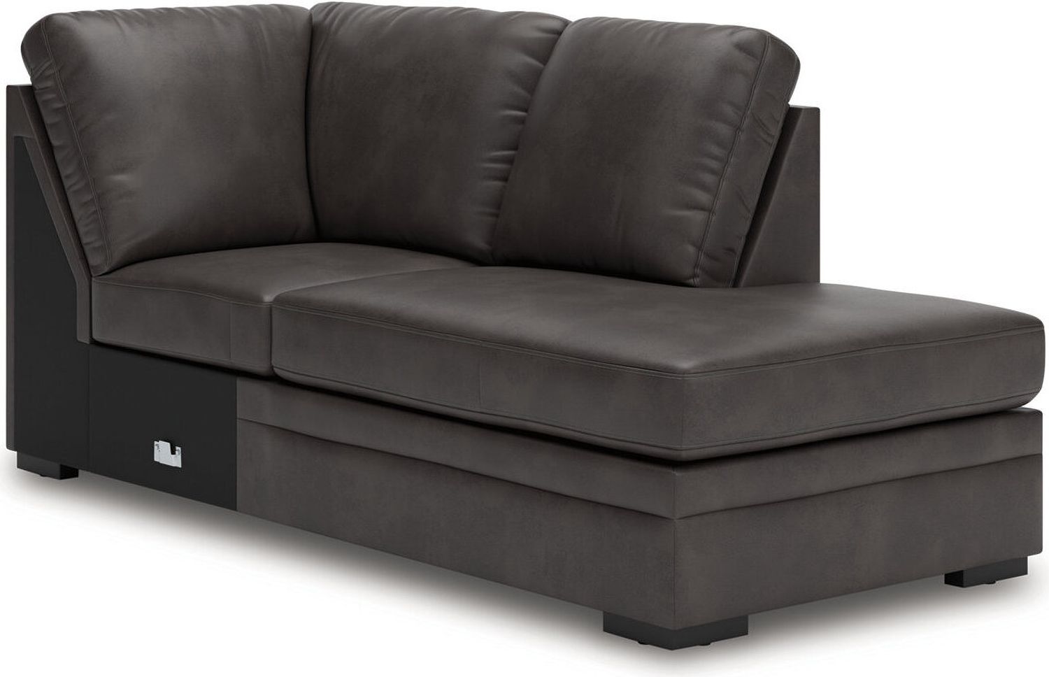 Brickett 2-Piece Sectional with RAF Chaise In Shadow NC61610S1