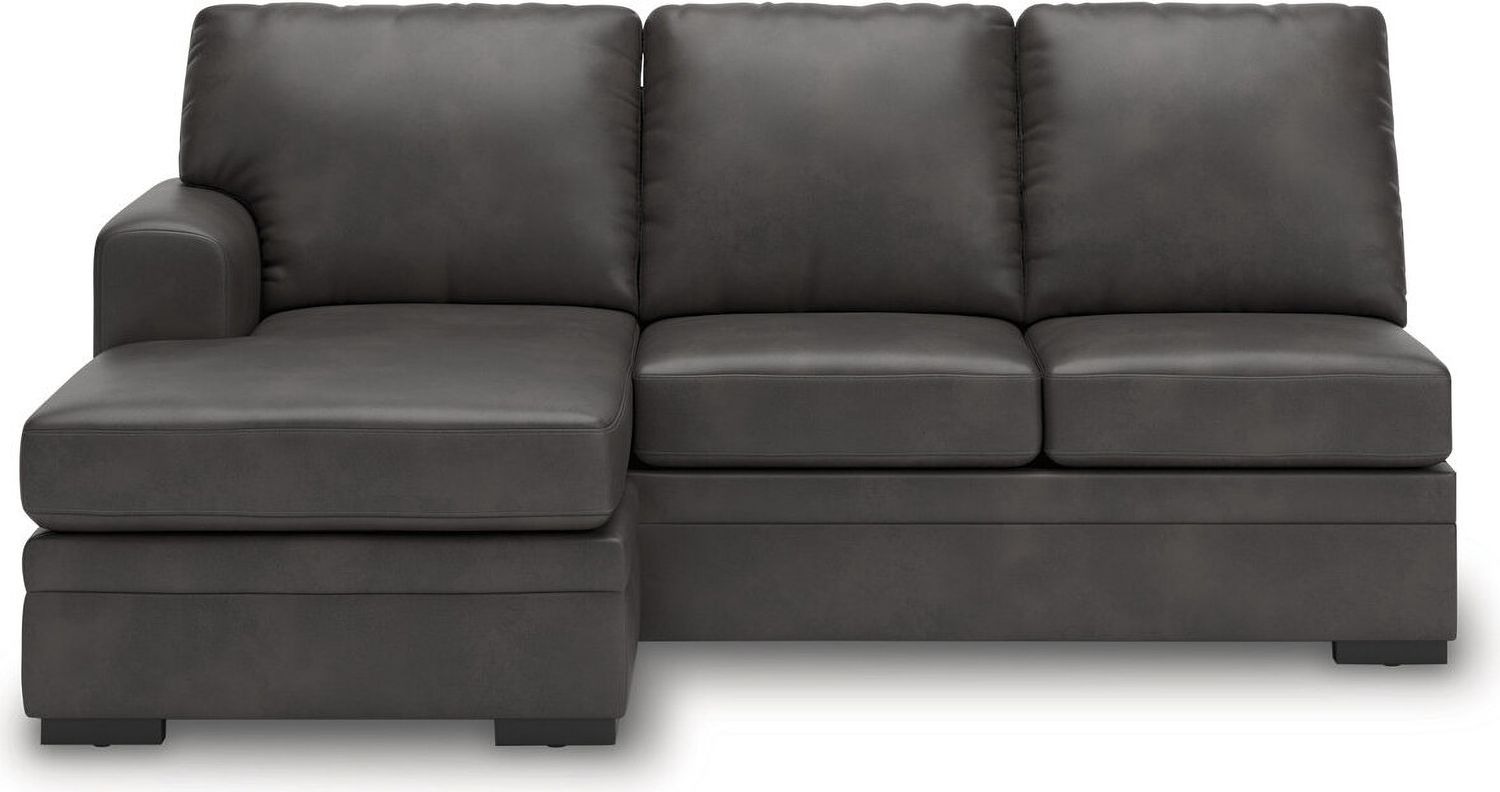 Brickett 2-Piece Sectional with RAF Chaise In Shadow NC61610S1