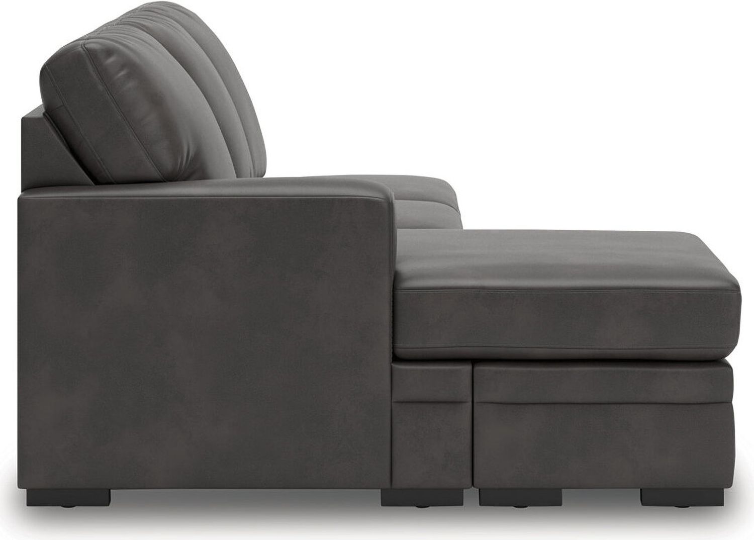 Brickett 2-Piece Sectional with RAF Chaise In Shadow NC61610S1