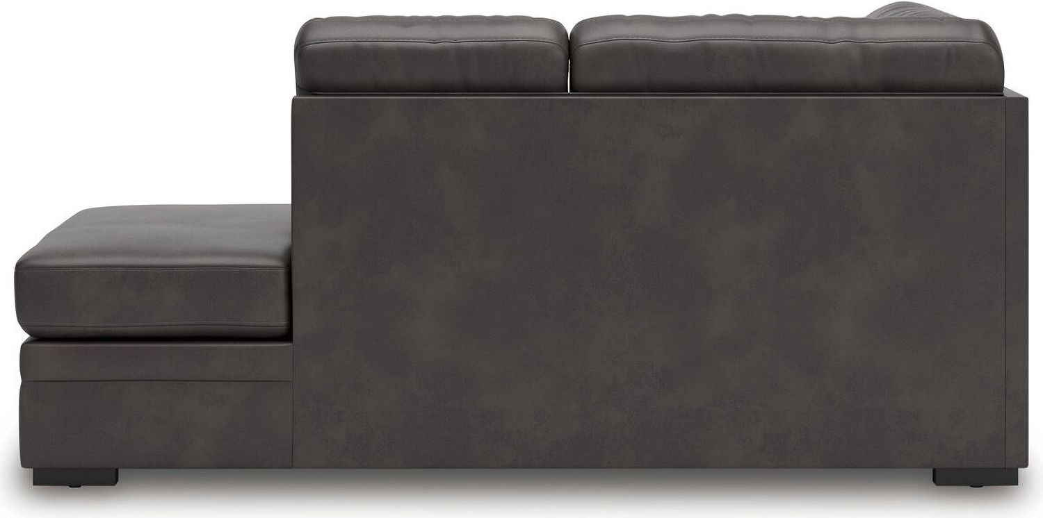 Brickett 2-Piece Sectional with RAF Chaise In Shadow NC61610S1